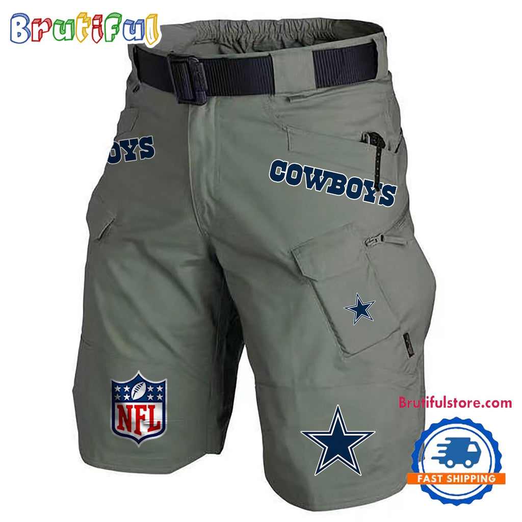 NFL Dallas Cowboys Football Team Military Tactical Shorts