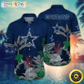 NFL Dallas Cowboys Hawaii Shirt Flower Hawaiian Style Statements