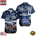 NFL Dallas Cowboys Mascot Football Aloha Hawaiian Shirt