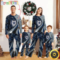 NFL Dallas Cowboys Pajamas Flower For Family Custom Name Pajamas