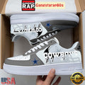 NFL Dallas Cowboys Team Logo Unique Air Force 1 Shoes Running Sneakers