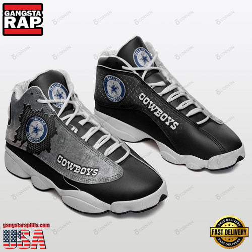 NFL Dallas Cowboys Team Sport New Design Air Jordan 13 Running Sneakers Shoes