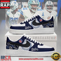NFL Dallas Cowboys Trending Football Sneakers Nike Air Force 1 Shoes