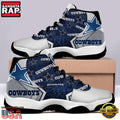 NFL Dallas Cowboys Unique Design Air Jordan 11 Sneaker Shoes