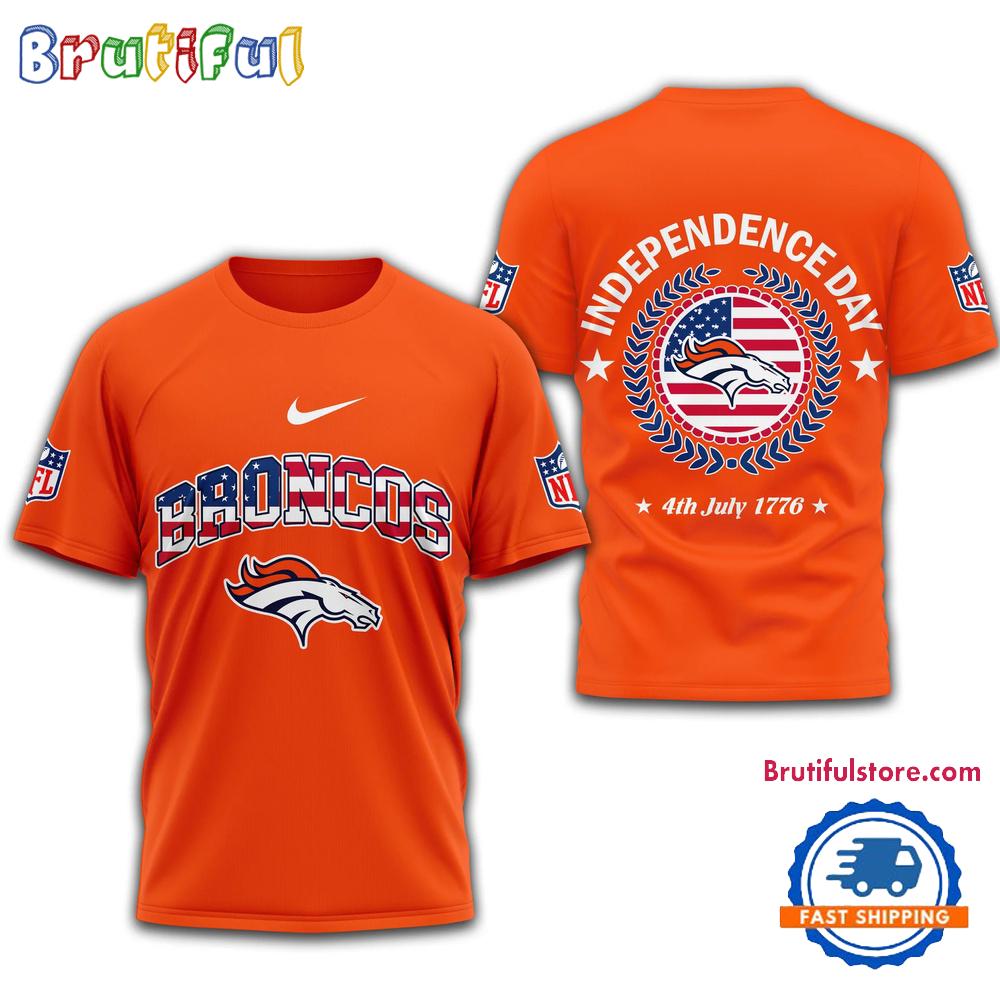 NFL Denver Broncos 2025 Independence Day All Over Print Shirt