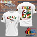 NFL Denver Broncos 2025 Juneteenth Freedom Day 3D Shirt