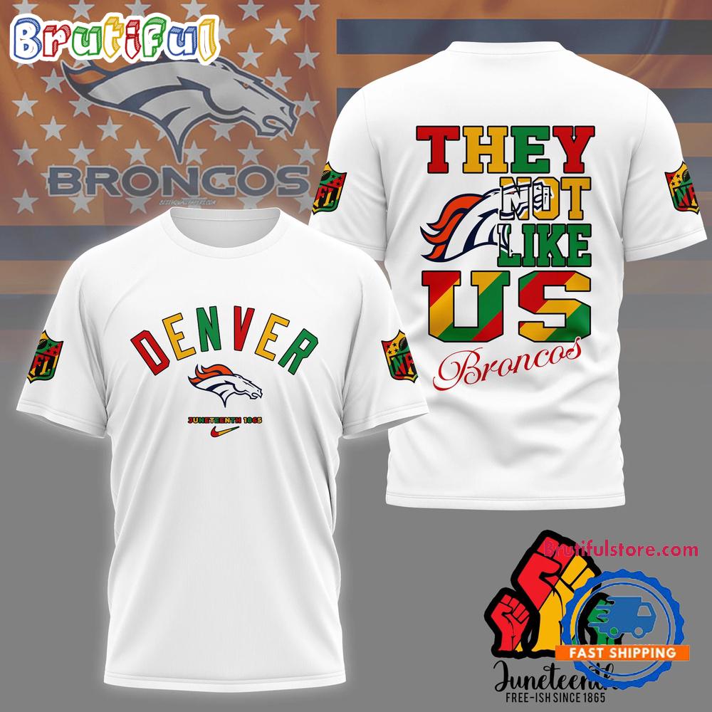 NFL Denver Broncos 2025 Juneteenth Freedom Day 3D Shirt