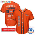 NFL Denver Broncos Best Dad Ever Baseball Jersey