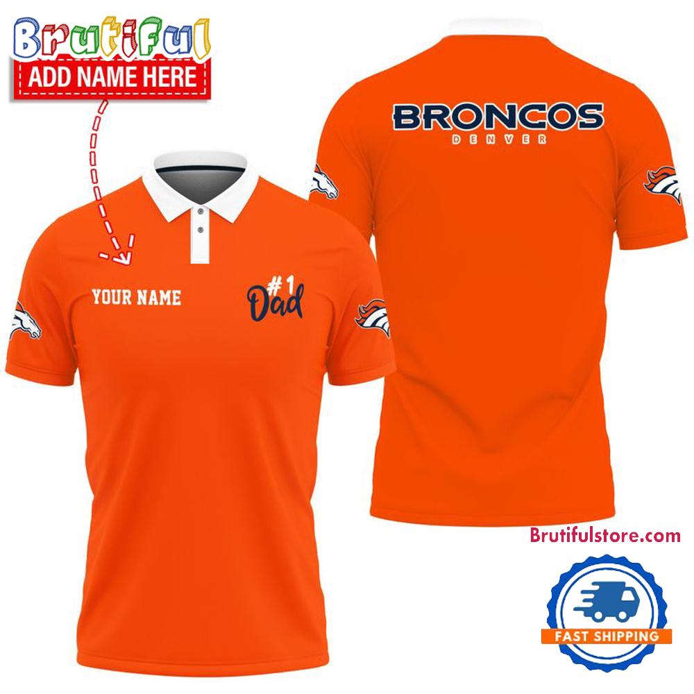 NFL Denver Broncos Best Dad Wonderful Father’s Day Polo Shirts