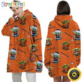 NFL Denver Broncos Blanket Hoodie Baby Yoda Unisex Hoodie