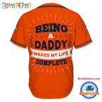 NFL Denver Broncos Football Being A Daddy Father’s Day Baseball Jersey