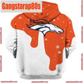 NFL Denver Broncos Football Pullover Hoodie All Over Print Hoodie Shirt