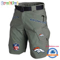 NFL Denver Broncos Football Team Military Tactical Shorts