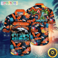 NFL Denver Broncos Hawaii Shirt Flower Relaxed Island Wear