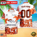 NFL Denver Broncos New Design 2025 Custom Name Number Hawaiian Shirt