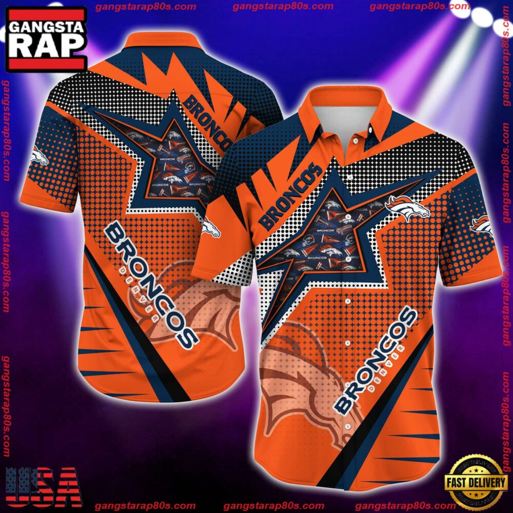 NFL Denver Broncos Special Football Team New Design Hawaiian Shirt