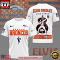 NFL Denver Broncos x Elvis Presley 2026 Unisex T-Shirt