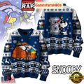 NFL Denver Broncos x Peanuts Snoopy New Design 2025 Ugly Christmas Sweater