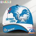 NFL Detroit Lions Football Team American God Cap