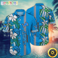 NFL Detroit Lions Hawaii Shirt Flower Chic Aloha Fashion