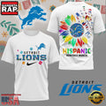 NFL Detroit Lions Hispanic Heritage Month Unisex T-Shirt