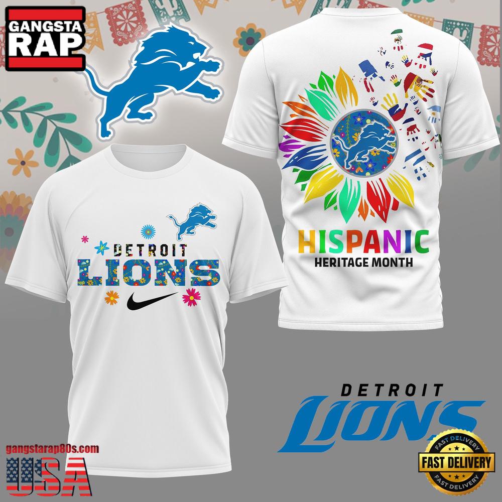 NFL Detroit Lions Hispanic Heritage Month Unisex T-Shirt