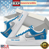 NFL Detroit Lions New Season Custom Nike Air Force 1 Sneakers Shoes