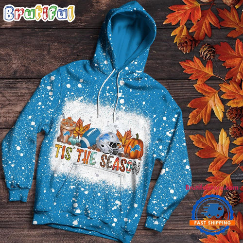 NFL Detroit Lions Tis The Season Special Pumpkin Halloween Hoodie Shirt