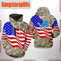 NFL Detroit Lions US Flag Camo Veteran Team 3D Printed Hoodie Shirt