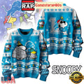 NFL Detroit Lions x Peanuts Snoopy New Design 2025 Ugly Christmas Sweater