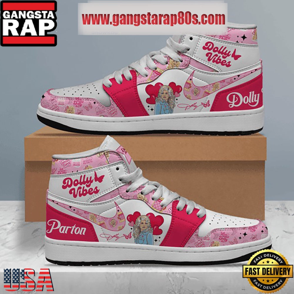 Dolly Parton Love Air Jordan 1 Sneakers Shoes
