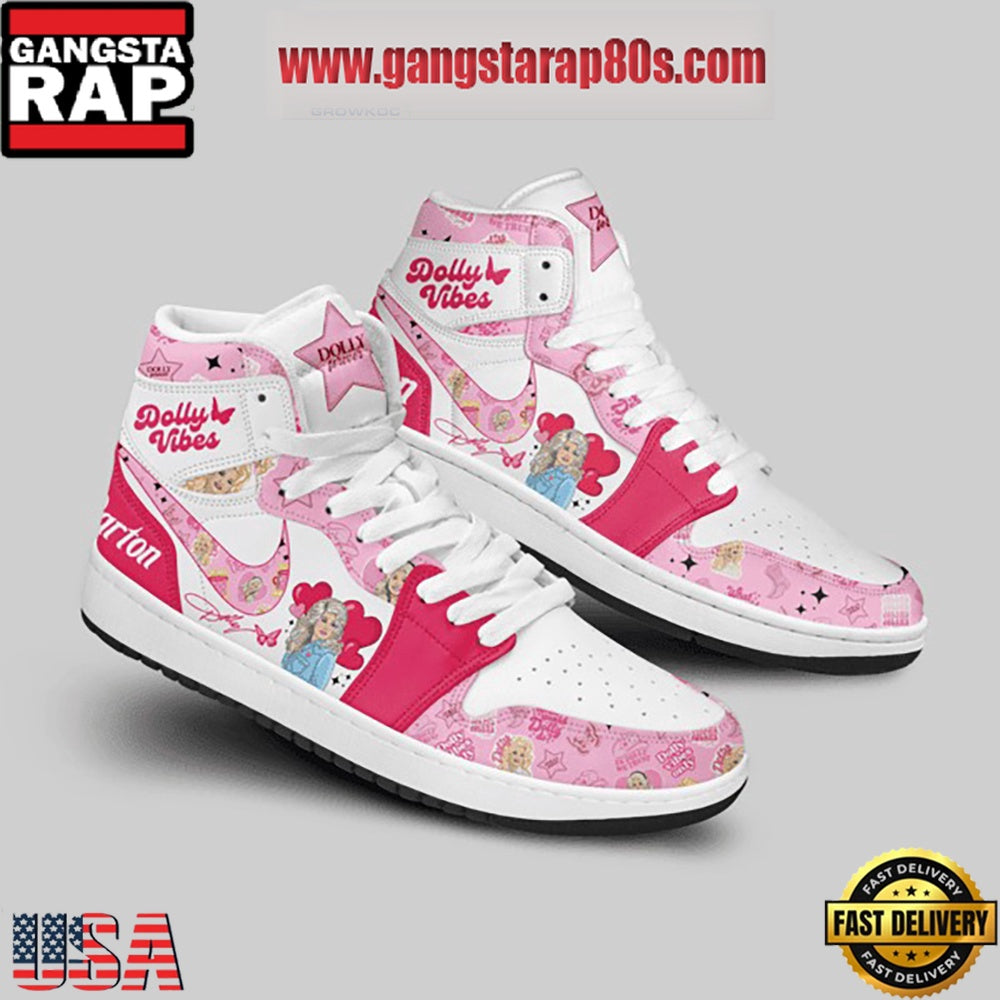 Dolly Parton Love Air Jordan 1 Sneakers Shoes