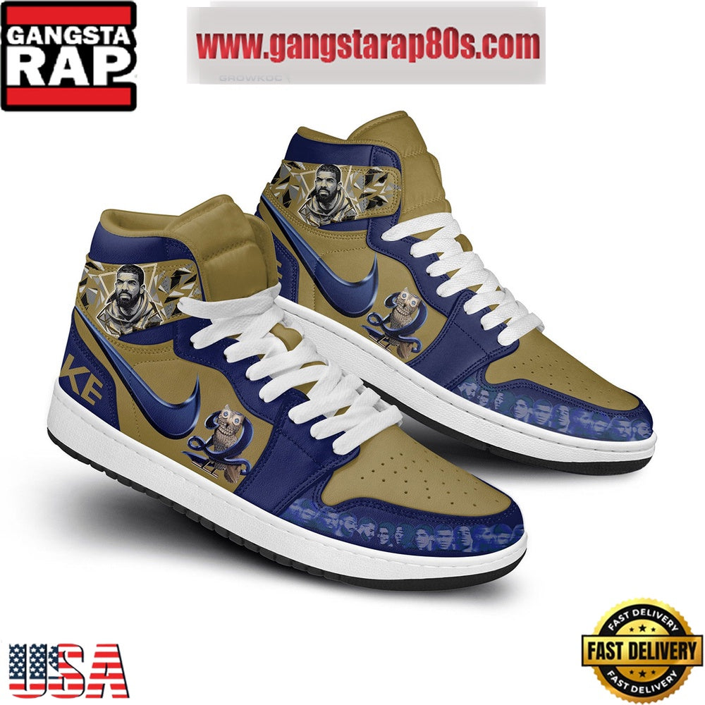 Drake Star Fan Air Jordan 1 Sneakers Shoes