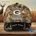 NFL Green Bay Packers Camo Hunting Cap, Football Team Camo Hunting Hats