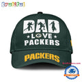 NFL Green Bay Packers Dad Love Best Father’s Day Baseball Cap