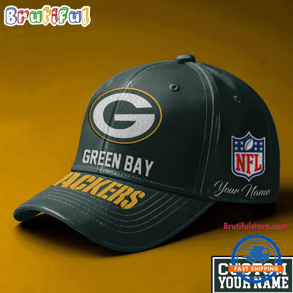 NFL Green Bay Packers Football Team Personalized All Over Print Cap