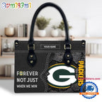 NFL Green Bay Packers Forever Not Just When We Win Women’s Leather Hand Bag