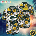 NFL Green Bay Packers Hawaii Shirt Flower Sunny Day Essentials