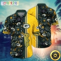 NFL Green Bay Packers Hawaii Shirt Flower Tropical Vibes In Shirts