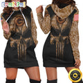NFL Green Bay Packers Hoodie Dress American Flag For Women