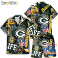 NFL Green Bay Packers Limited Edition For Life Hawaiian Shirt And Shorts