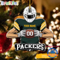 NFL Green Bay Packers Special Football Game Player Christmas Ornament