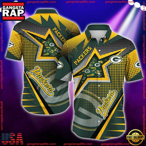 NFL Green Bay Packers Special Football Team New Design Hawaiian Shirt