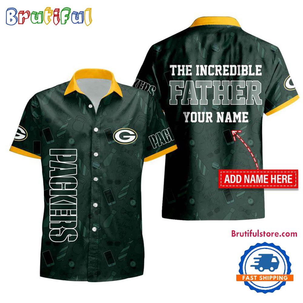 NFL Green Bay Packers The Increadible Father’s Day Hawaiian Shirt
