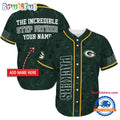 NFL Green Bay Packers The Increadible Step Father’s Day Baseball Jersey