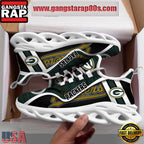 NFL Green Bay Packers Unique Design Max Soul Shoes Running Sneakers