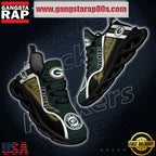 NFL Green Bay Packers Unique Design Max Soul Shoes Running Sneakers