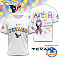 NFL Houston Texans Autism Awareness Accept Understand Love All Over Print Shirt