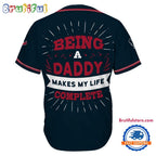 NFL Houston Texans Football Being A Daddy Father’s Day Baseball Jersey