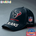 NFL Houston Texans Football Team Personalized All Over Print Cap